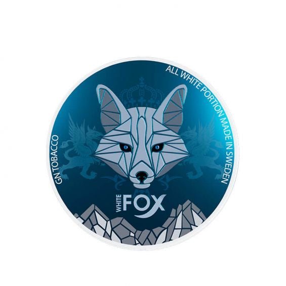 White Fox Nicotine Pouch - 15 grams - Spearmint - EUK