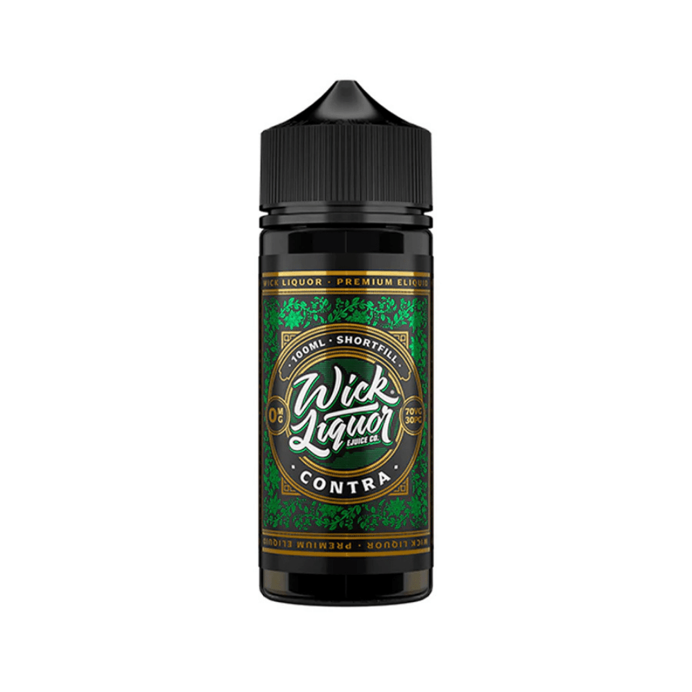 Wick Liquor 100ml E - Liquid Shortfill Contra - EUK
