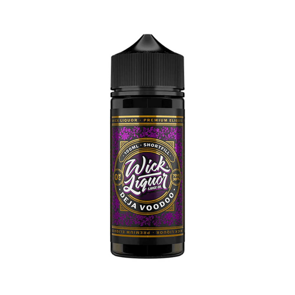 Wick Liquor 100ml E - Liquid Shortfill Deja Voodoo - EUK