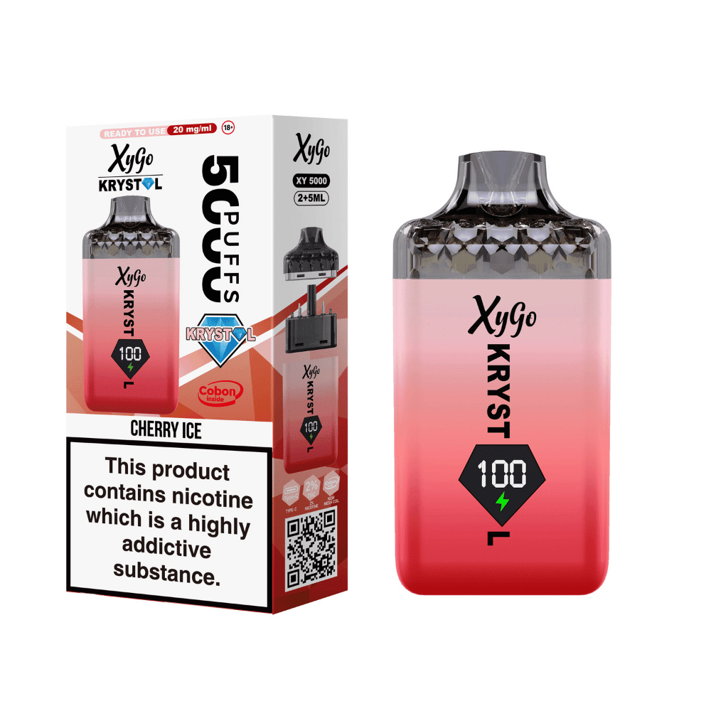 Xygo Krystal 5000 Prefilled Pod Kit Cherry Ice - EUK