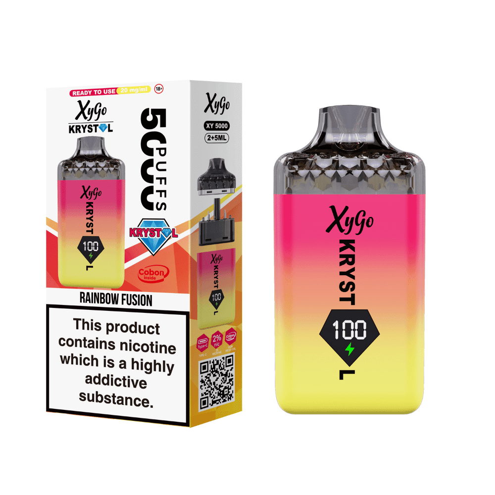 Xygo Krystal 5000 Prefilled Pod Kit Rainbow Fusion - EUK
