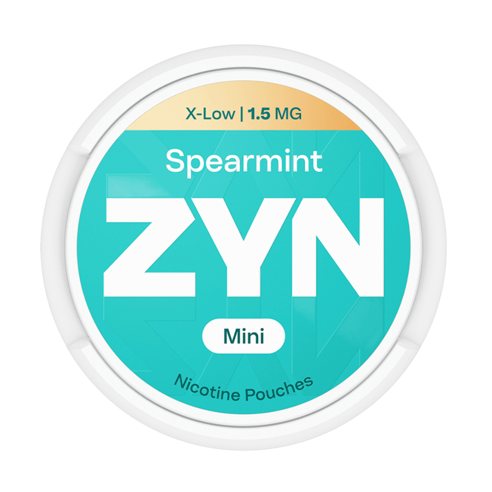 ZYN Spearmint X - Low Nicotine Pouches - EUK