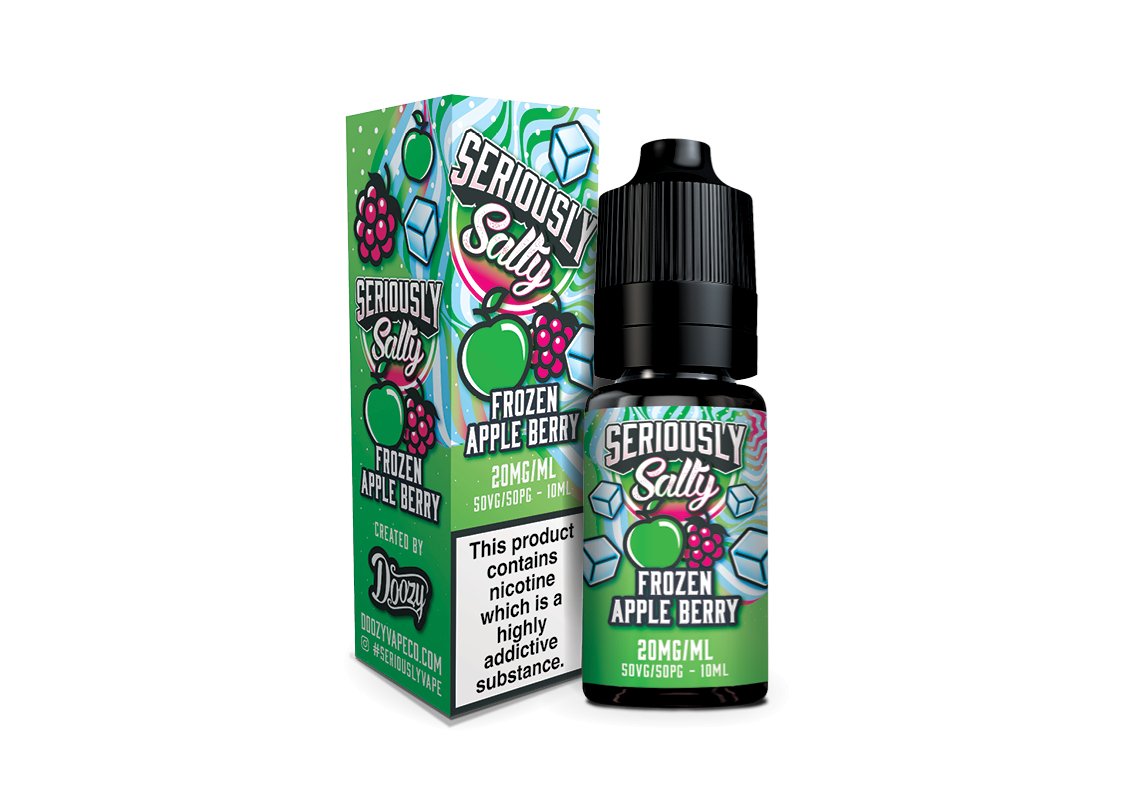 DOOZY Seriously Salty Frozen Apple Berry 10ml (20MG) - EUK