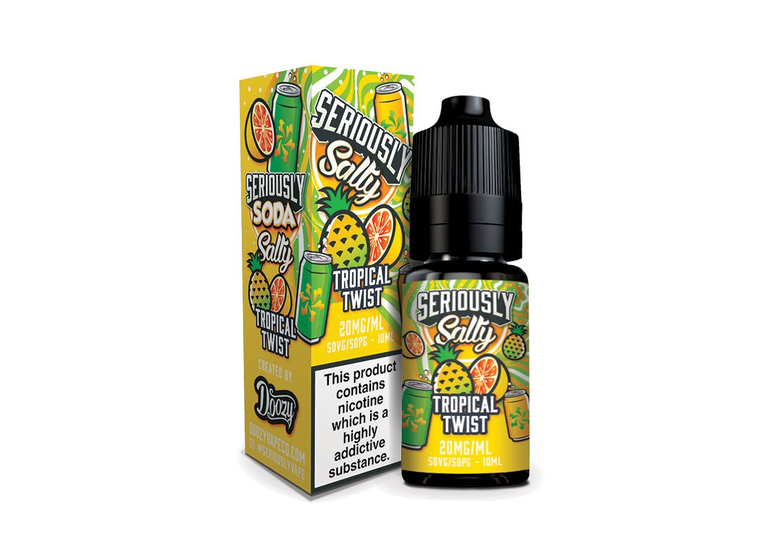 Doozy Seriously Soda Tropical Twist (20mg) - EUK