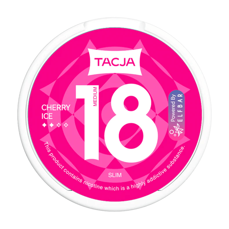 Elf Bar TACJA Cherry Ice Nicotine Pouches - EUK