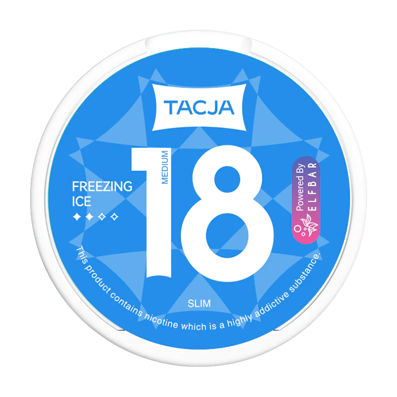 Elf Bar TACJA Freezing Ice Nicotine Pouches - EUK