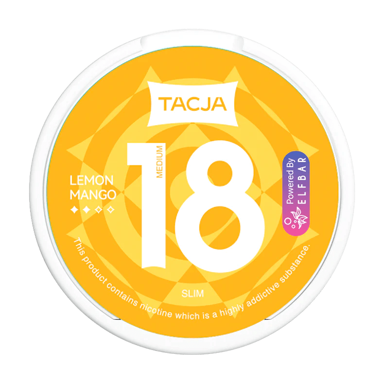 Elf Bar TACJA Lemon Mango Nicotine Pouches - EUK