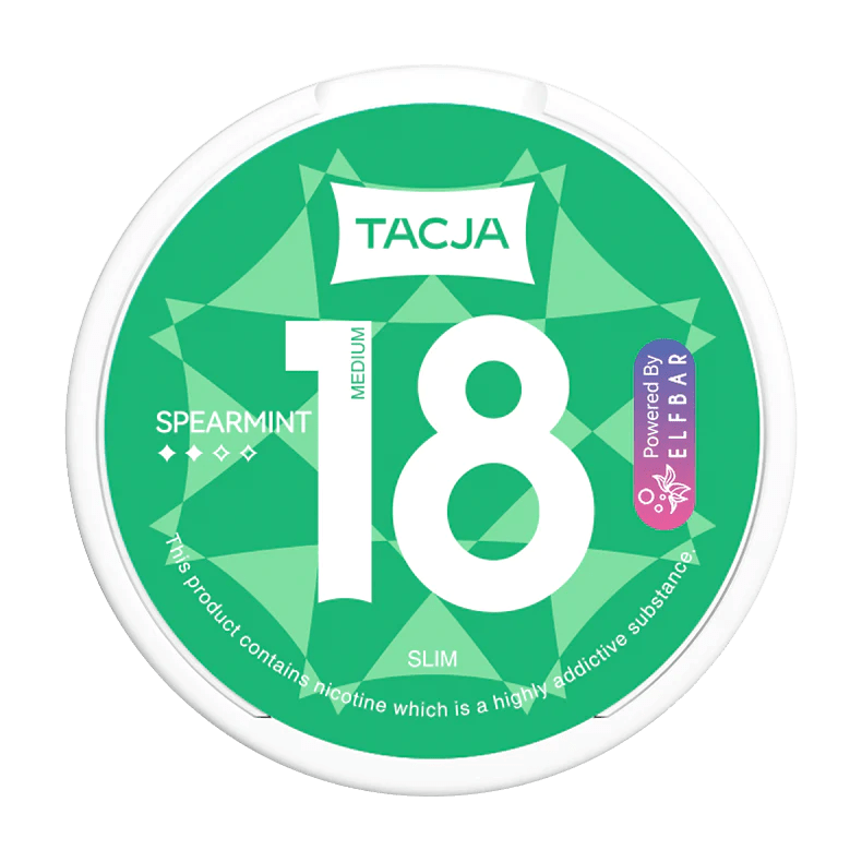 Elf Bar TACJA Spearmint Nicotine Pouches - EUK