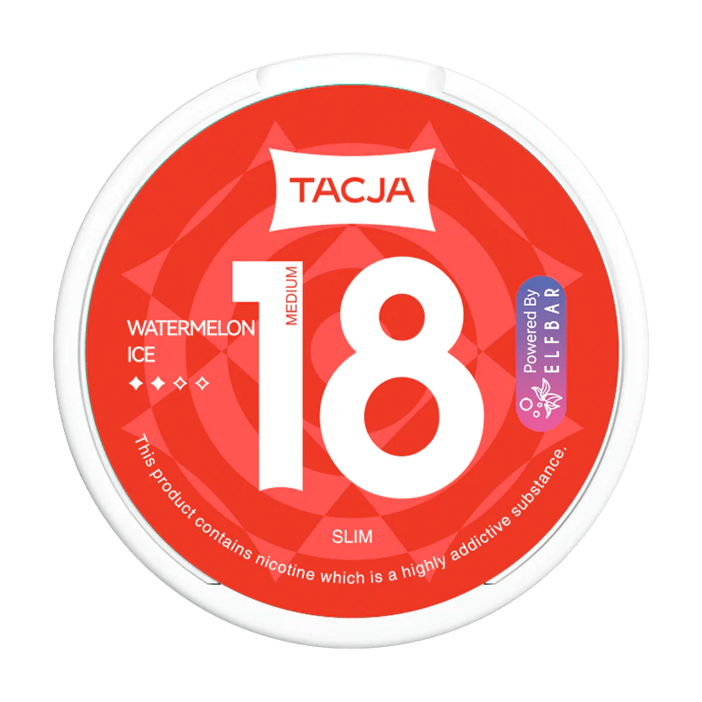 Elf Bar TACJA Watermelon Ice Nicotine Pouches - EUK