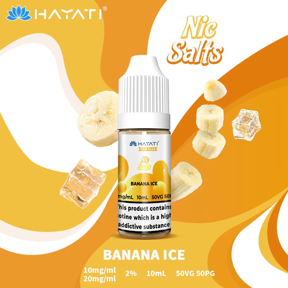HAYATI Pro Max Nic Salt Banana Ice - EUK