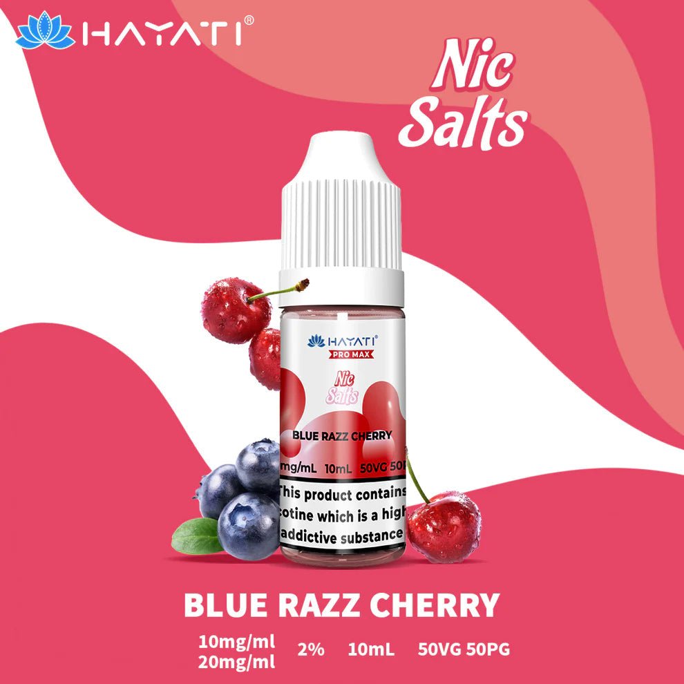 HAYATI Pro Max Nic Salt Blue Razz Cherry - EUK