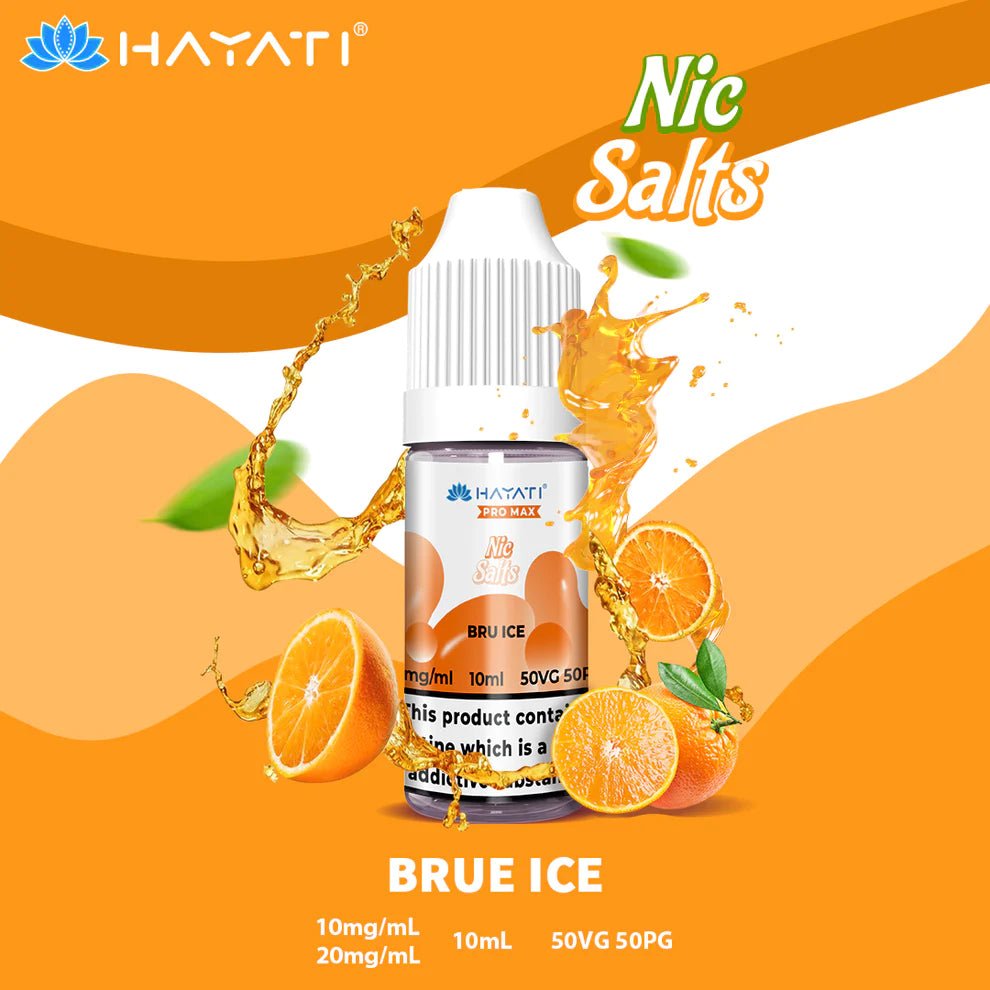 HAYATI Pro Max Nic Salt Bru Ice - EUK