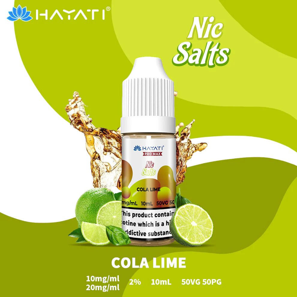 HAYATI Pro Max Nic Salt Cola Lime - EUK