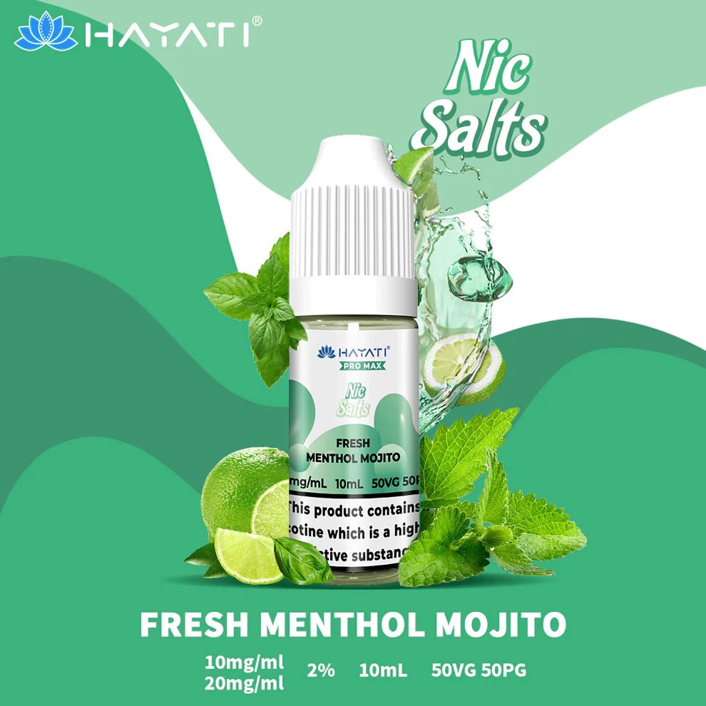 HAYATI Pro Max Nic Salt Fresh Menthol Mojito - EUK
