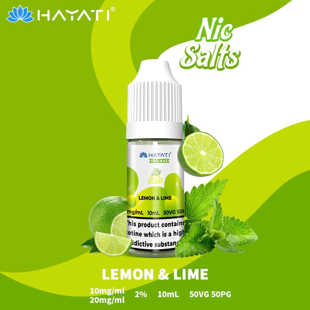 HAYATI Pro Max Nic Salt Lemon & Lime - EUK