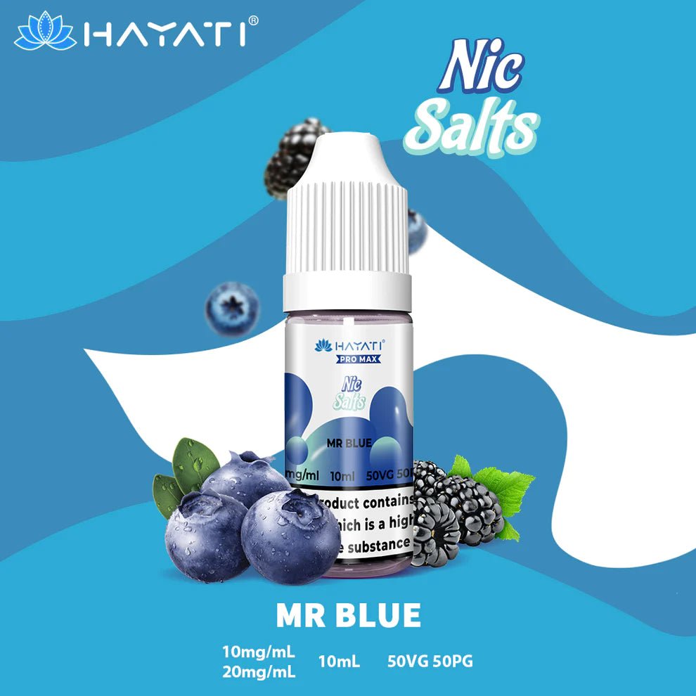 HAYATI Pro Max Nic Salt Mr Blue - EUK