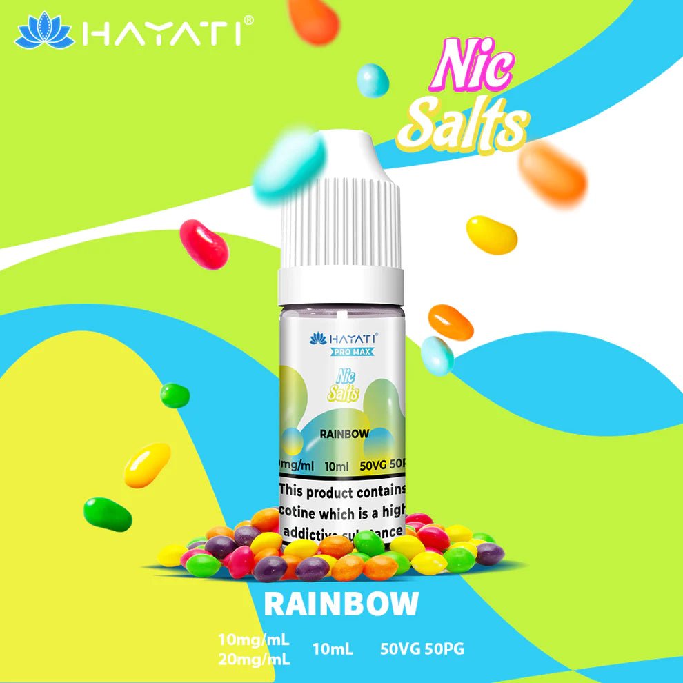 HAYATI Pro Max Nic Salt Rainbow - EUK