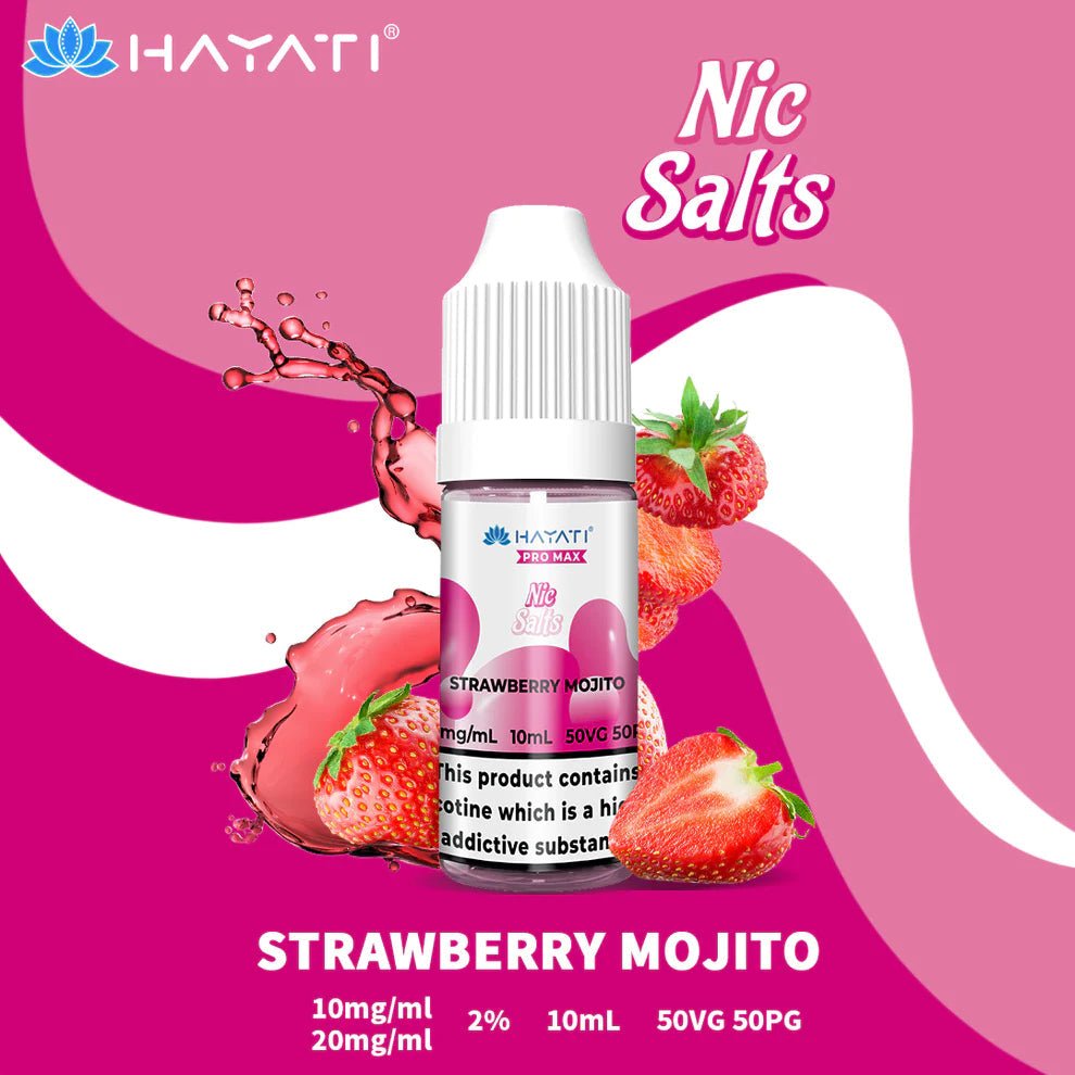 HAYATI Pro Max Nic Salt Strawberry Mojito - EUK