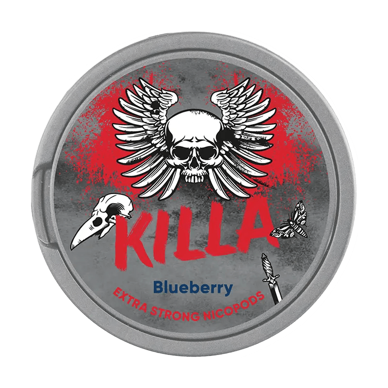KILLA Blueberry Nicotine Pouches - EUK