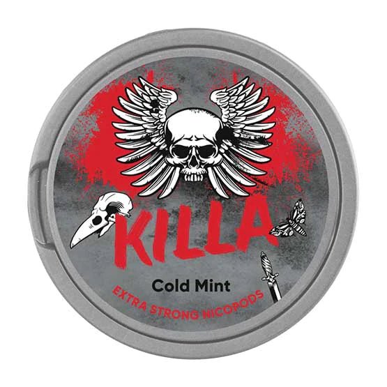 KILLA Cold Mint Nicotine Pouches - EUK