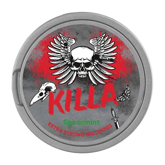 KILLA Spearmint Nicotine Pouches - EUK