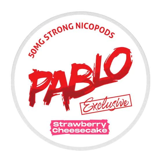 PABLO Strawberry Cheesecake Nicotine Pouches - EUK