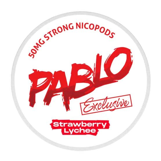 PABLO Strawberry Lychee Nicotine Pouches - EUK