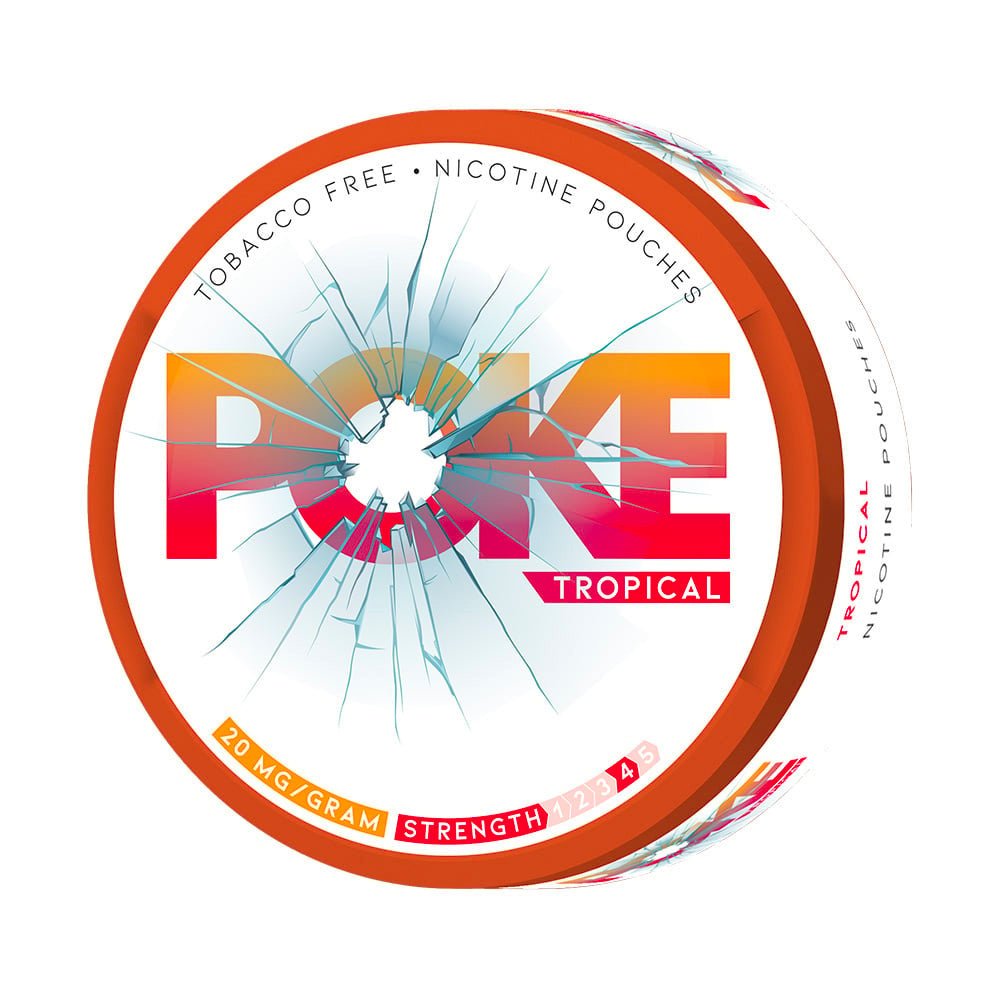 Poke Nicotine Pouches Tropical - EUK