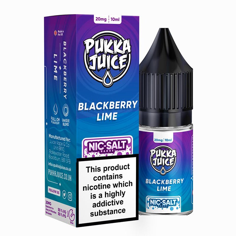 Pukka Juice Blackberry Lime (20mg) - EUK