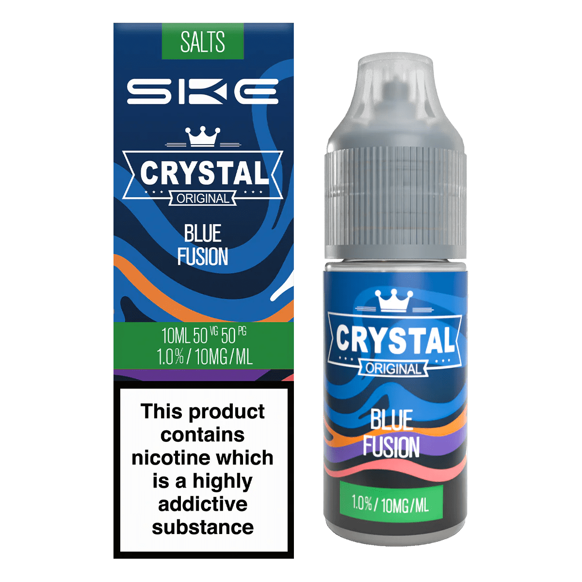 SKE Crystal Nic Salt Blue Fusion (20mg) - EUK