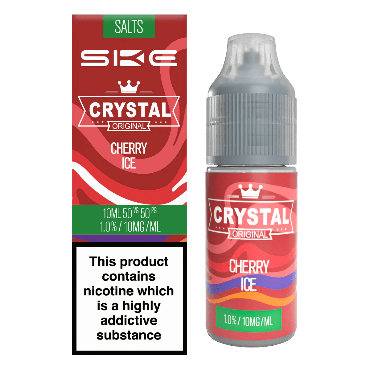 SKE Crystal Nic Salt Cherry Ice (20mg) - EUK