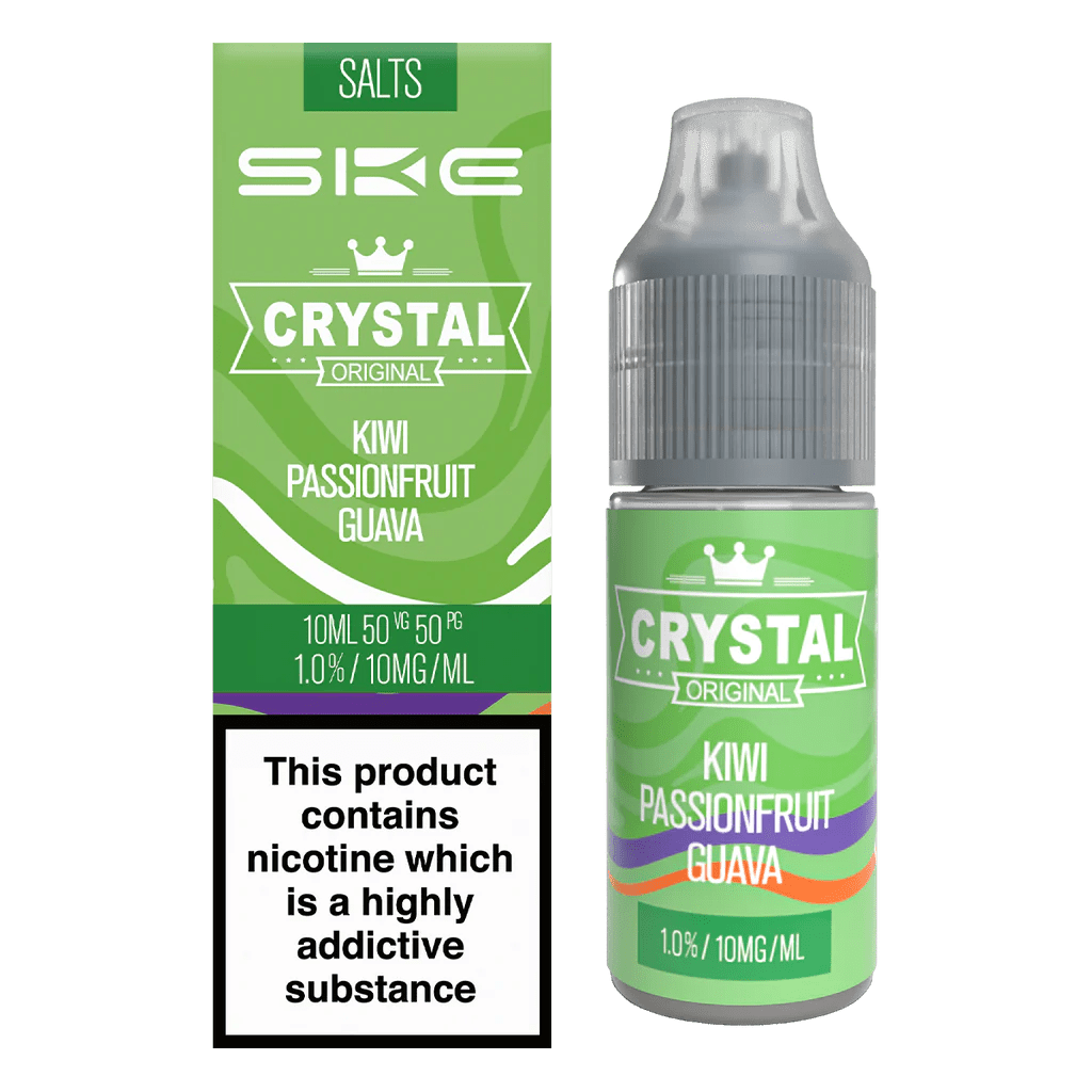 SKE Crystal Nic Salt Kiwi Passionfruit Guava (20mg) - EUK