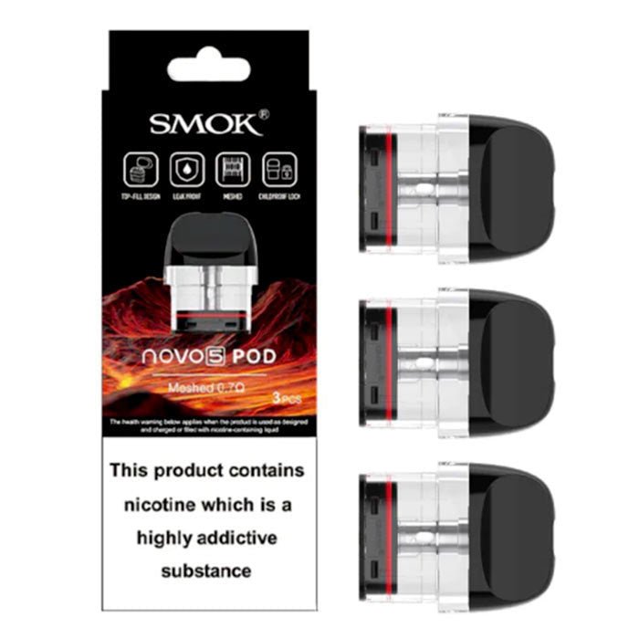 how long do smok novo 5 pods last Buy SMOK Novo 5 Pods – EcigsUK