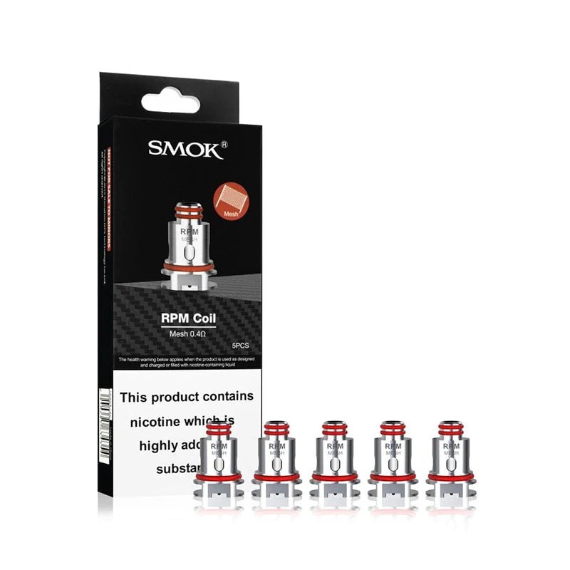 SMOK RPM 0.4 ohm Mesh Coil (Pack of 5) - EUK