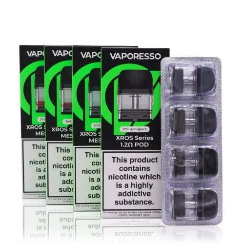 Vaporesso XROS Replacement Pods (4 Pack) - EUK
