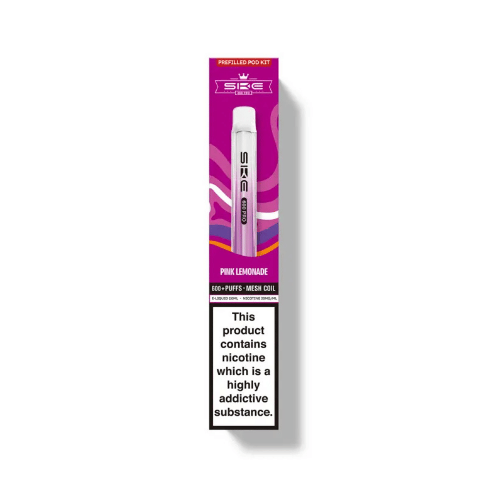 Pink Lemonade Ske Crystal Pro 600 Prefilled Pod Kit