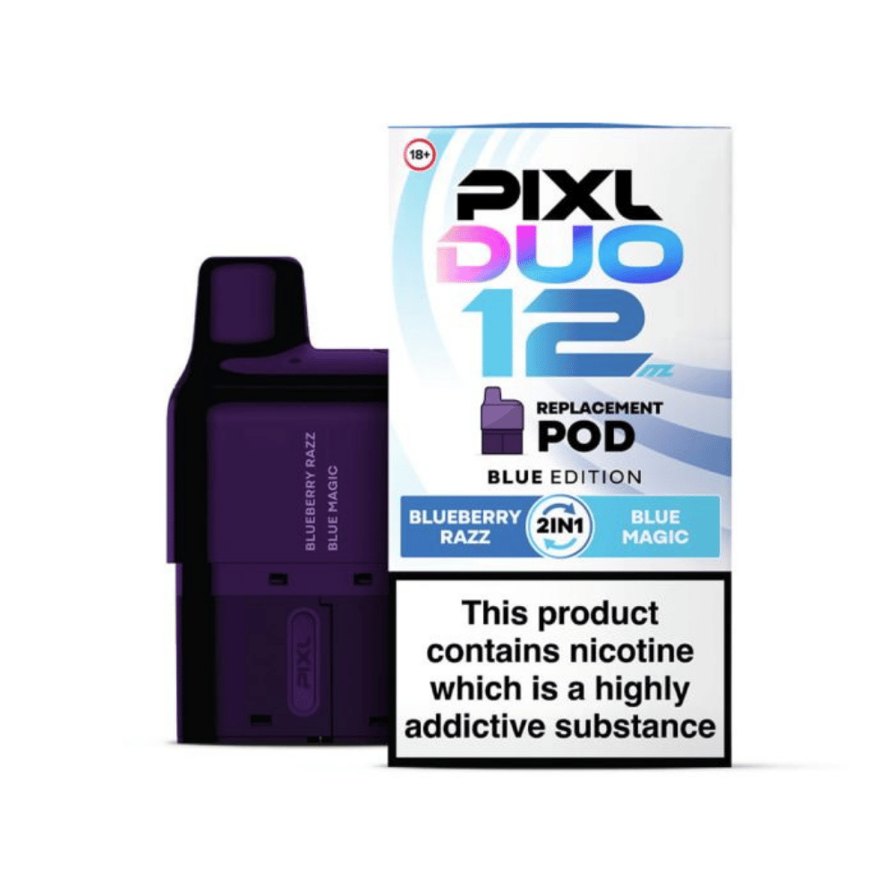 PIXL Duo 12 Prefilled Pod Blue Edition