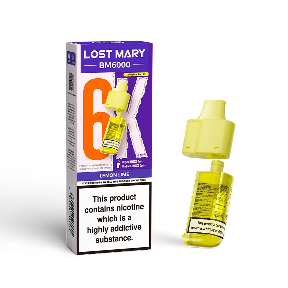 Lost Mary BM6000 Prefilled Pod Lemon Lime