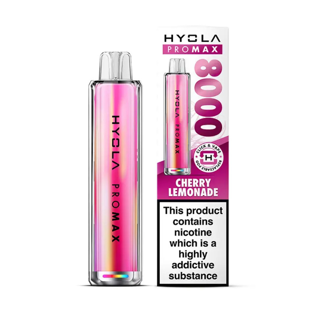 Hyola Pro Max 8000 Prefilled Pod Kit Cherry Lemonade