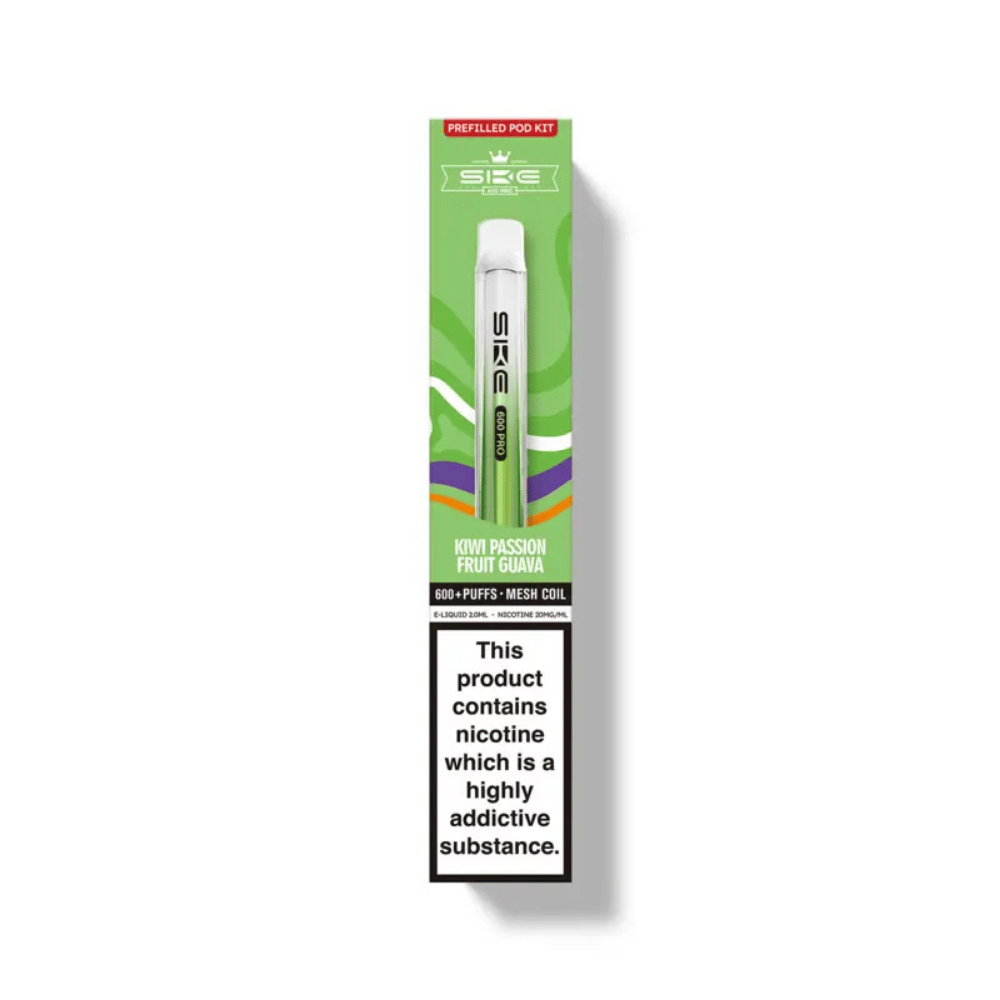 Kiwi Passionfruit Guava Ske Crystal Pro 600 Prefilled Pod Kit