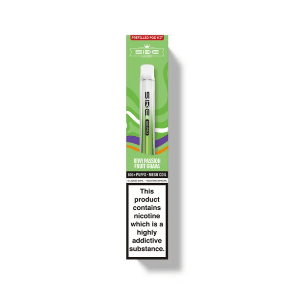 Kiwi Passionfruit Guava Ske Crystal Pro 600 Prefilled Pod Kit