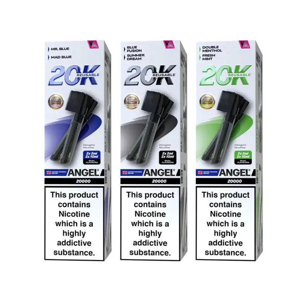 Vapes Bars Angel 20K Prefilled Pods White Edition