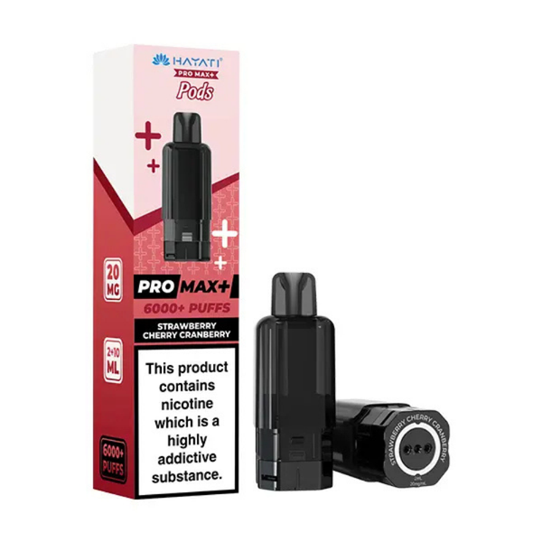 Hayati Pro Max Plus 6000 Prefilled Pod Strawberry Cherry Cranberry