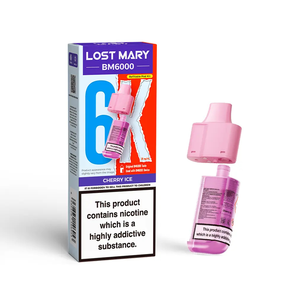 Lost Mary BM6000 Prefilled Pod Cherry Ice