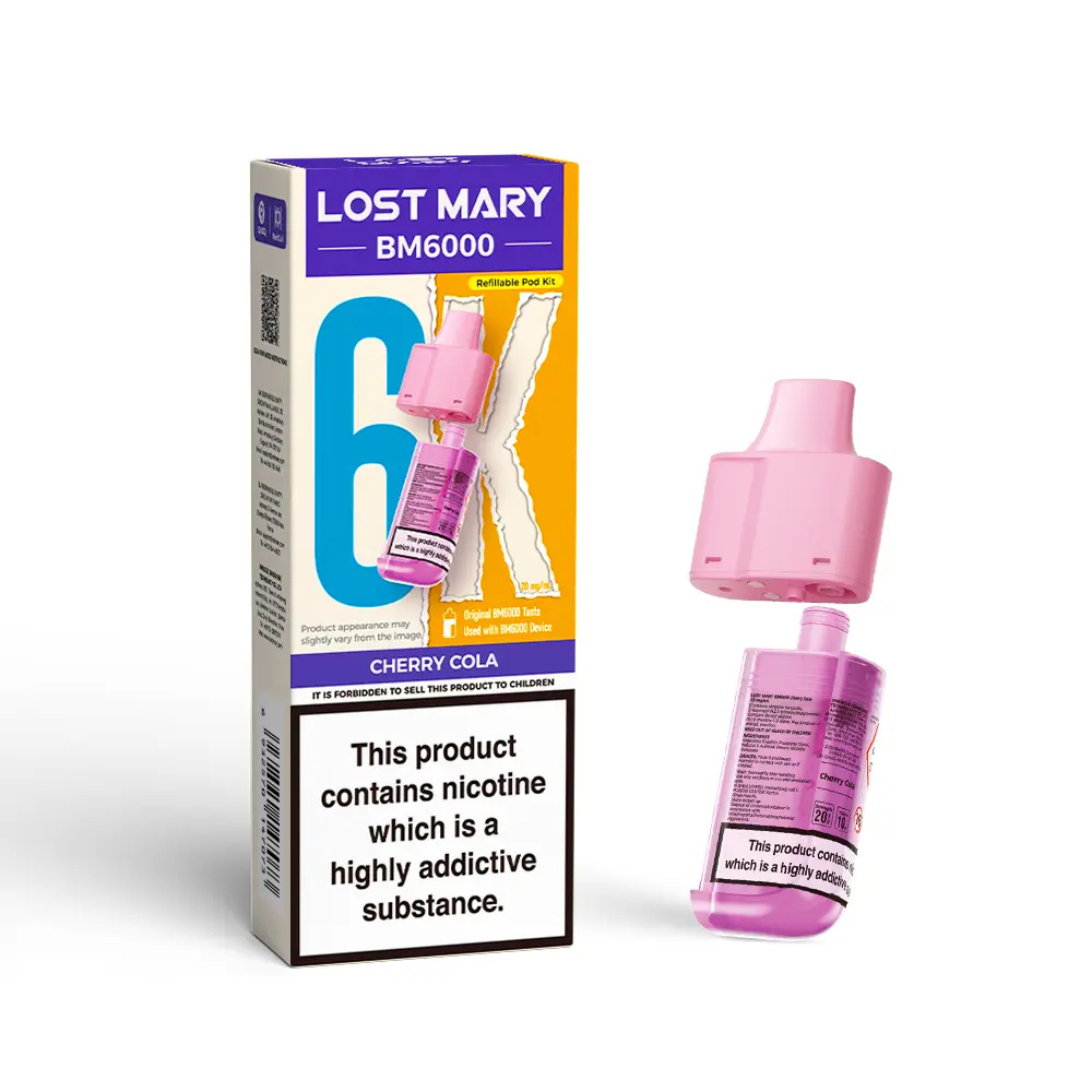 Lost Mary BM6000 Prefilled Pod Cherry Cola