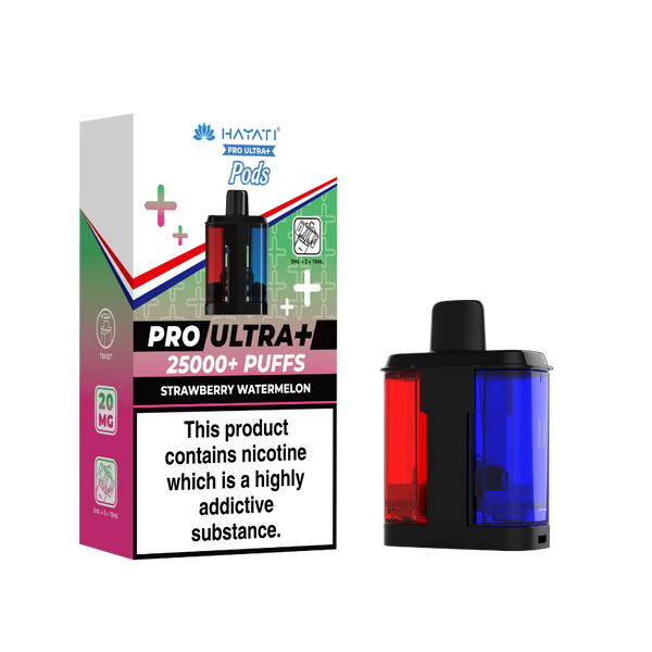 Hayati Pro Ultra Plus 25k Prefilled Pods Strawberry Watermelon