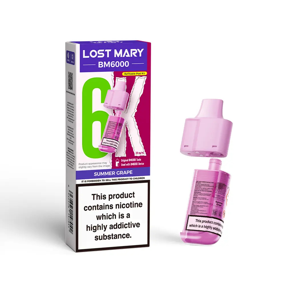 Lost Mary BM6000 Prefilled Pod Summer Grape