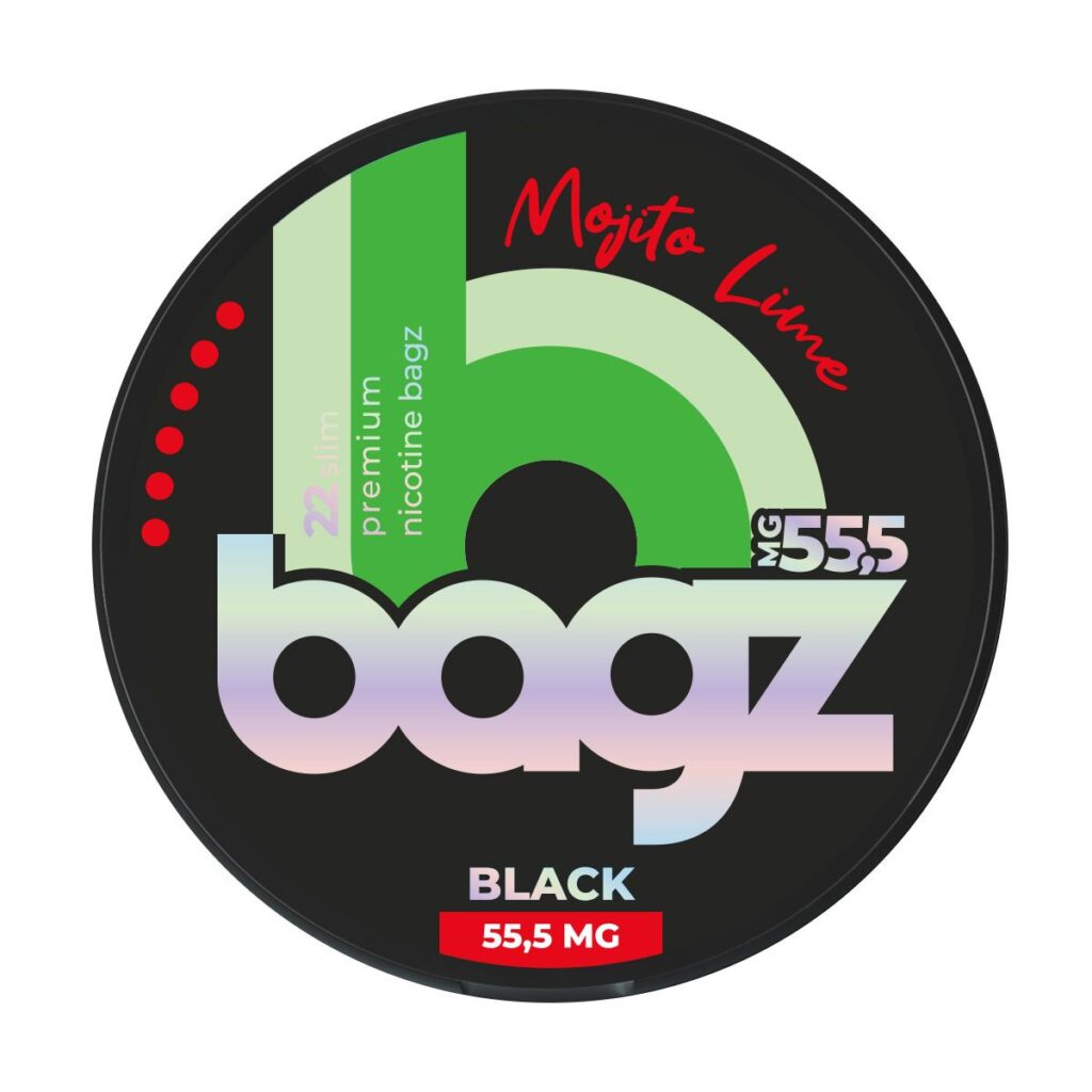 Bagz Black Mojito Lime Nicotine Pouches