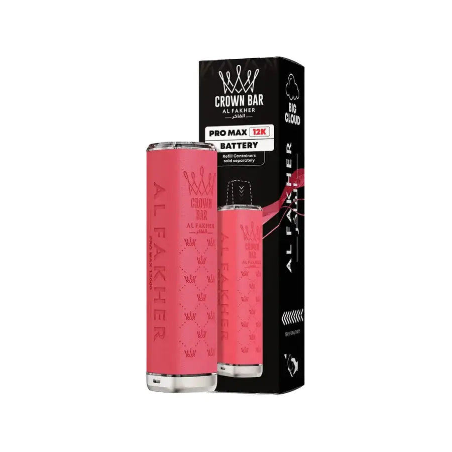 Al Fakher Crown Bar Pro Max 12K Prefilled Pod Kit Pink