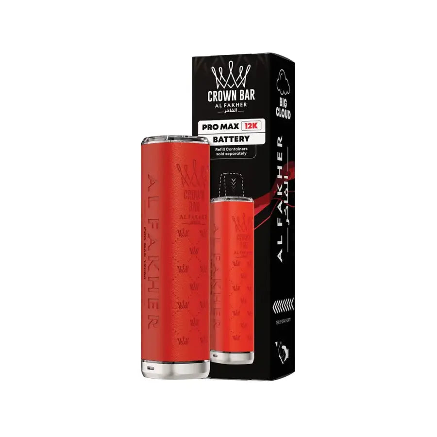 Al Fakher Crown Bar Pro Max 12K Prefilled Pod Kit Red